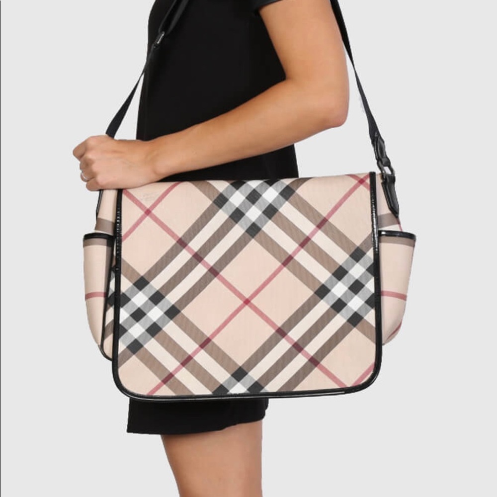 Burberry Nova Check Diaper Bag